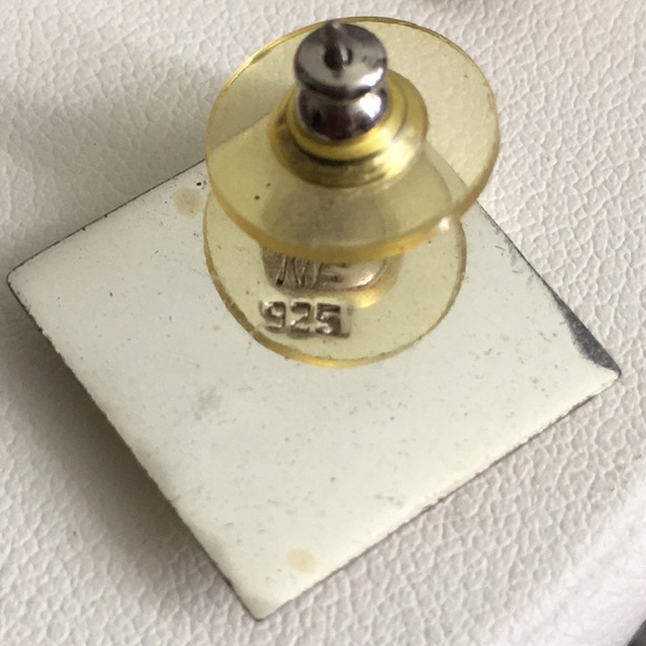 🖤Vtg Native American sterling and turquoise earrings - Picture 10 of 17